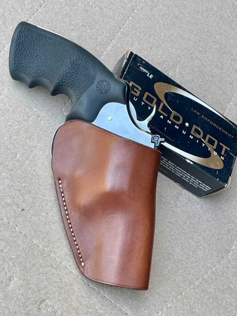 Perfecting the Colt Python Colt Python 3 inch carried in Barranti Chairman leather holster