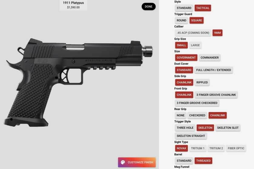 1911 That Takes Glock Mags?! Introducing the Stealth Arms Double-Stack 1911 Platypus -- SHOT Show 2023 1911 That Takes Glock Mags?! Introducing the Stealth Arms Double-Stack 1911 Platypus -- SHOT Show 2023