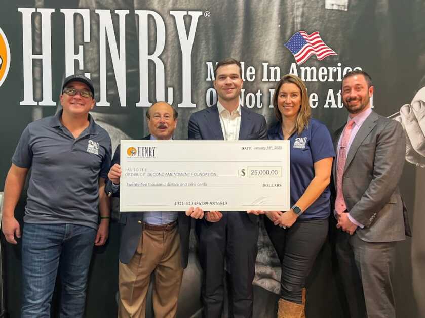 Henry Repeating Arms Donates ,000 to Leading Gun Rights Organizations Henry Repeating Arms Donates ,000 to Leading Gun Rights Organizations