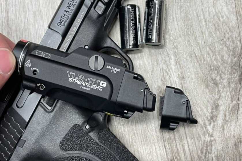 Streamlight TLR-10G activation button replacement