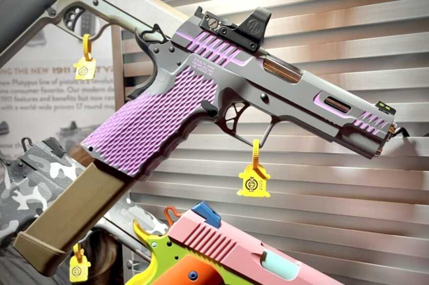 1911 That Takes Glock Mags?! Introducing the Stealth Arms Double-Stack 1911 Platypus -- SHOT Show 2023 1911 That Takes Glock Mags?! Introducing the Stealth Arms Double-Stack 1911 Platypus -- SHOT Show 2023