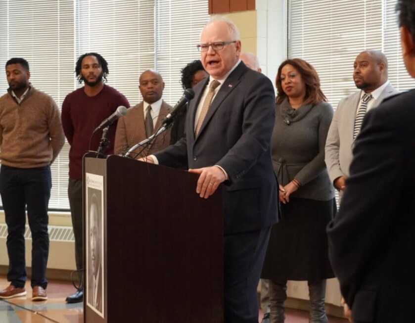 Minnesota Gov. Tim Walz Renews Gun Control Push Gov. Walz of Minnesota.