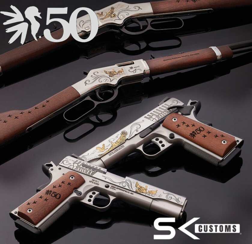 SK Customs Donates Collectible Firearms Set for NWTF’s 50th&nbsp;Anniversary