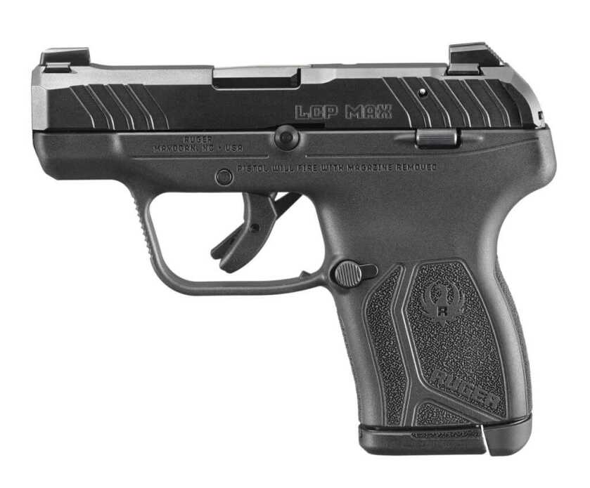 Ruger LCP Max pocket micro compact .380 ACP pistol Ruger LCP Max pocket micro compact .380 ACP pistol side view
