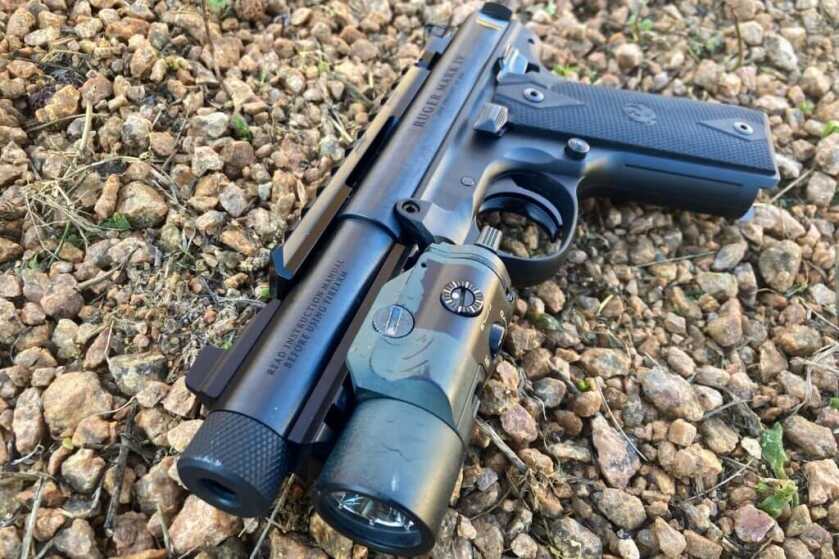My Favorite 22 Pistol: Ruger 22/45 Tactical Ruger 22/45 Tactical with Streamlight TLR-VIR2 mounted