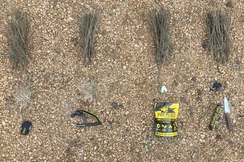 Testing Black Beard Fire Starters Testing Black Beard Fire Starters