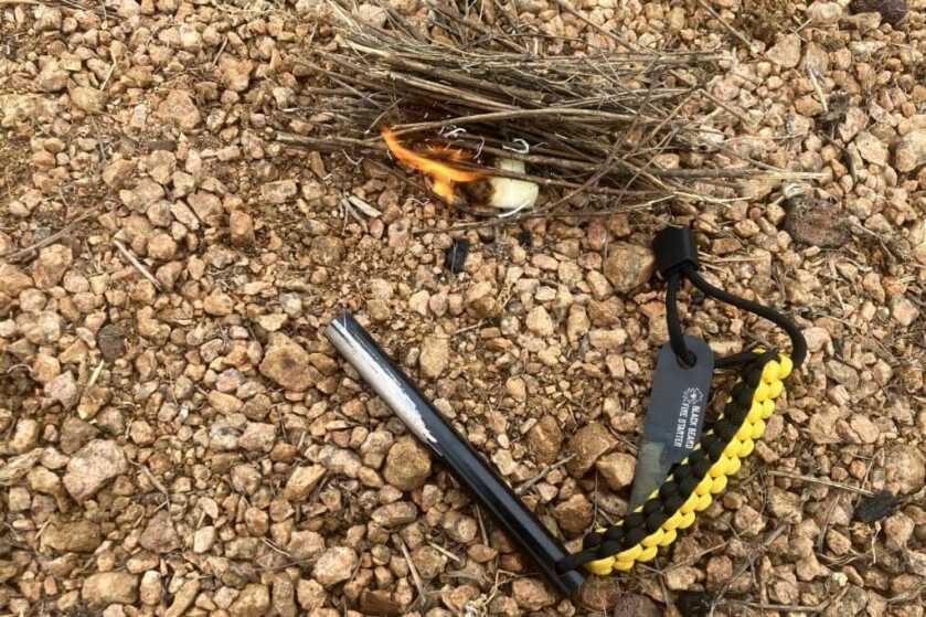 Testing Black Beard Fire Starters Testing Black Beard Fire Starters