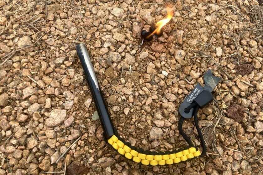Testing Black Beard Fire Starters Testing Black Beard Fire Starters