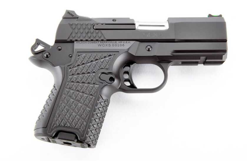 Wilson Combat SFX9 3.25 inch barrel micro compact pistol Wilson Combat SFX9 3.25 inch barrel micro compact pistol side view