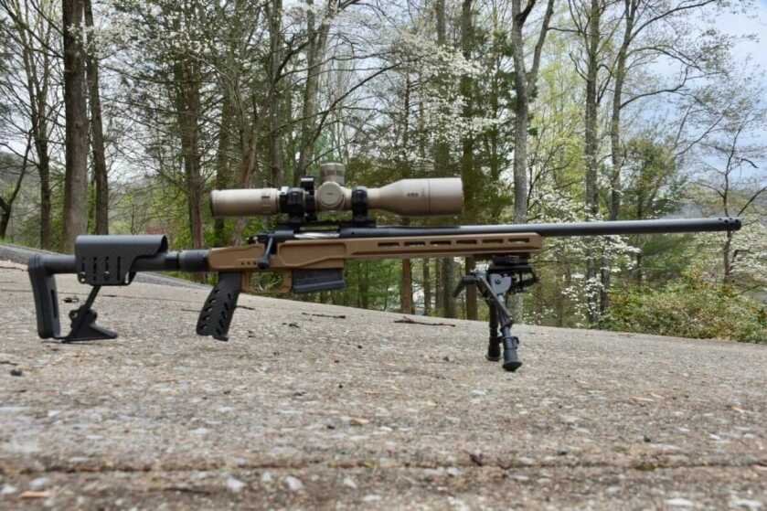 Getting Hot And Heavy With The Bergara MgLite: Full Review Bergara MgLite 6.5 creedmoor on the driveway.