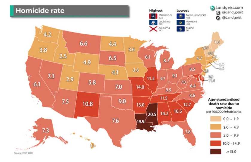 Why the 'Red State Murder Problem' Is Not a Convincing Argument for More Gun Control Why the 'Red State Murder Problem' Is Not a Convincing Argument for More Gun Control
