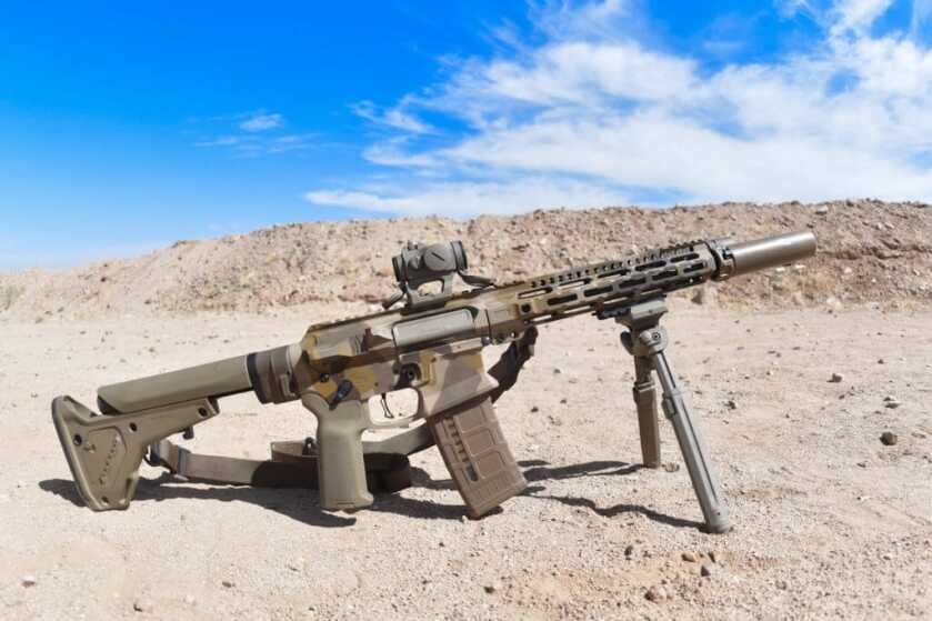 M-81 Cerakote in the Arizona desert.