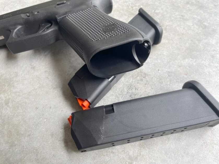 1 - Glock G47 MOS: More Of The Same, Yet Different Glock Gen5 flared magwell