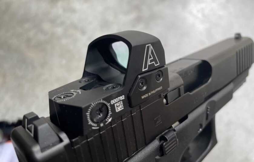 1 - Glock G47 MOS: More Of The Same, Yet Different Ameriglo Haven red dot mounted to a Glock G47 MOS.