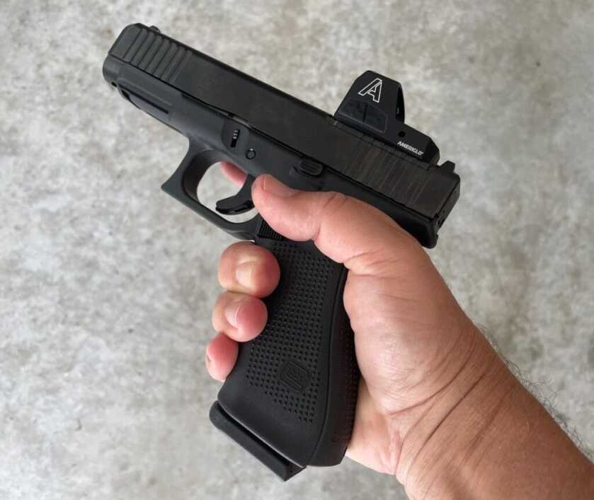1 - Glock G47 MOS: More Of The Same, Yet Different Glock G47 MOS in hand.