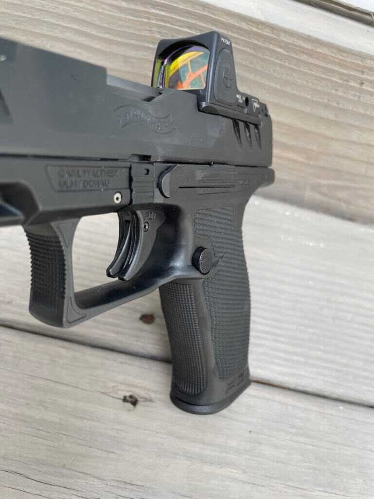 Have It Your Way: Walther PDP Series Walther RDS Ergonomics grip on the PDP 4.5".