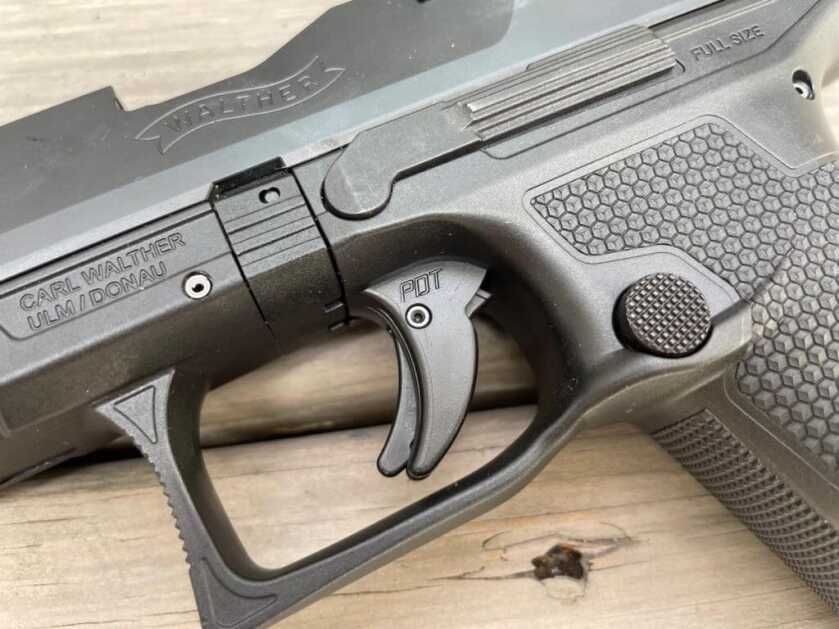 Have It Your Way: Walther PDP Series Walther PDP 4.5" PDT trigger.