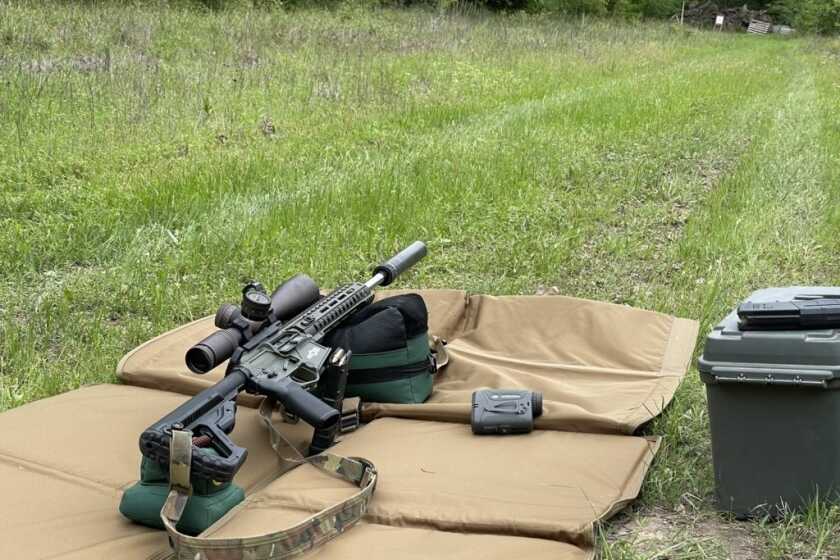 Project “Rogue” - POF Rogue Sub-6lb AR10 Review! POF Rogue on shooting mat