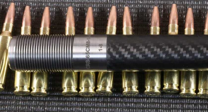 Sig Cross Rifle Gets a New Carbon Fiber Barrel in 6.5 Helix 6 carbon fiber barrel