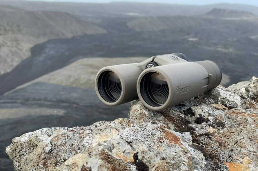 2 - Nature Observation: Sig ZULU8 HDX 10x42 Binocular Review SIG SAUER ZULU8 HDX Binoculars overlooking the Geldingadalsgos Volcano flow in Iceland