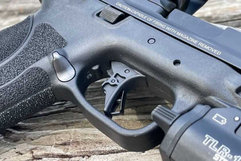 Trigger of the Smith & Wesson Performance Center 10mm M2.0 