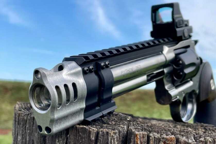 2 - Cowboy Up! Modernized Colt Python ft. EMPIRE COTTONMOUTH EMPIRE COTTONMOUTH muzzle brake
