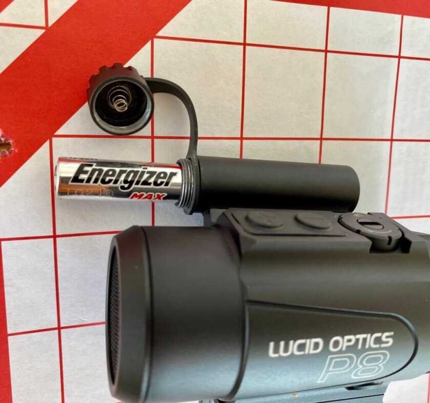 3 - Big Features, Small Scope: The P8 4x Prismatic Optic battery for Lucid Optics scope