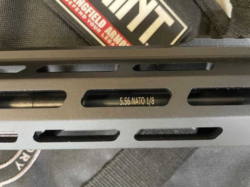 5.56 barrel with a 1 in 8 Twist Rate
