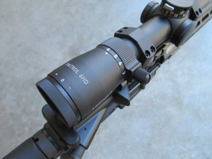 3 - Are LPVO’s The Best AR Optic? Extended throw lever on Leupold Patrol 6HD to rapidly increase or decrease magnification.