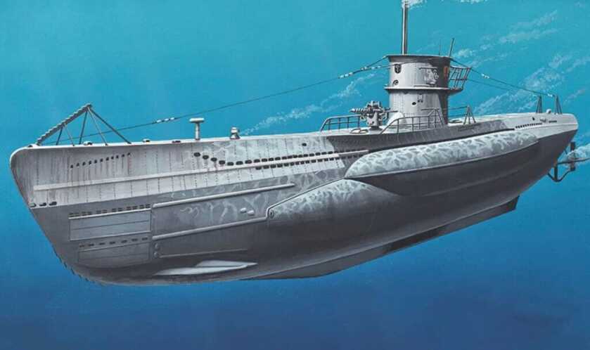  Type VIIC U-boat German submarine 