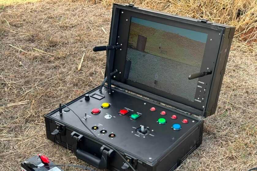 Turret control box