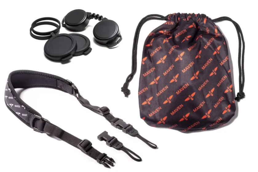 3 -- Go Small or Go Home! Maven’s Compact B.3 Binoculars Are Superstars Gear included with Maven binoculars