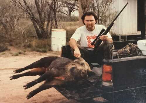 The Ideal Rifle caliber for Wild Boar hunter with Wild Boar and rifle