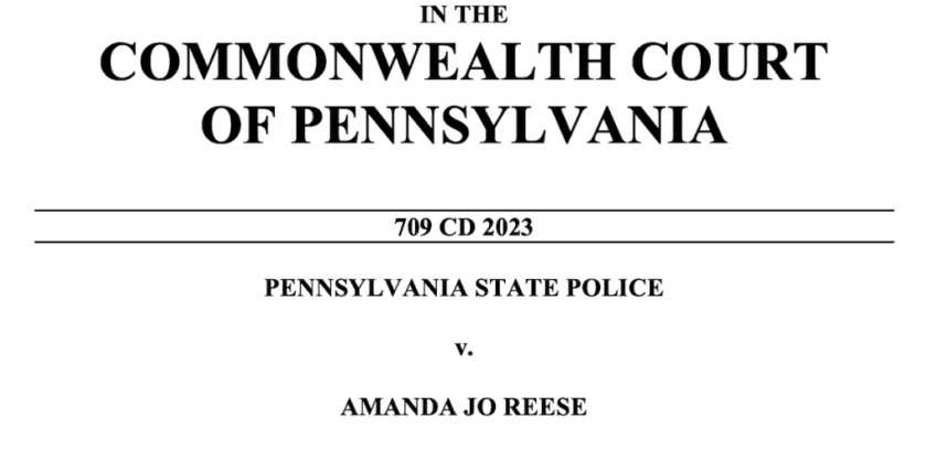 SAF Files Amicus Brief In PA Gun Rights Denial Case