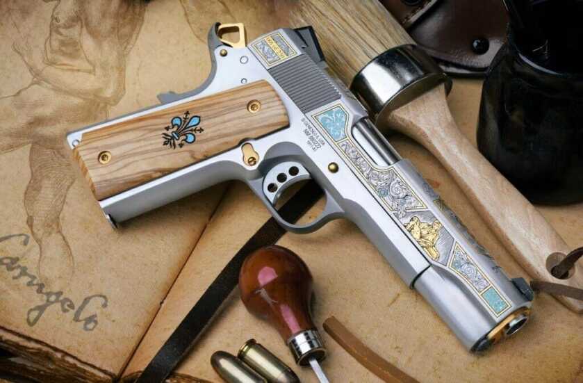 SK Customs Unleashes 'Michelangelo' in Renaissance Firearm Series SK Customs Unleashes 'Michelangelo' in Renaissance Firearm Series