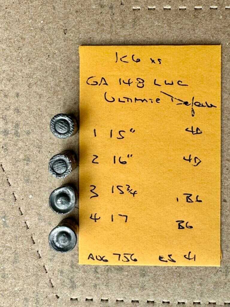 Georgia Arms Ultimate Defense 148 gr. Hollow Wadcutter