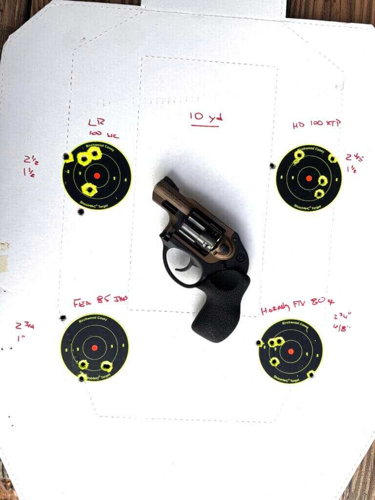 10 yard target