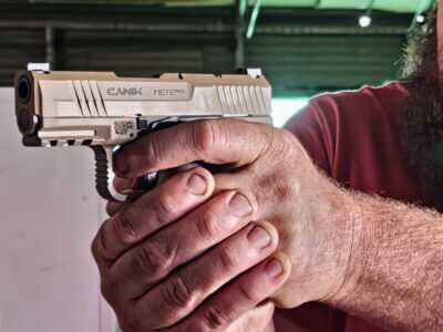 finger on trigger
