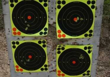 The Century PAP M92 – Krink on a Budget These shots were made with the red dot and the arm brace. Not bad for an AK pistol, but surgical accuracy is hardly the point.
