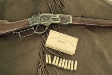 Cowboy Time Machine: Uberti 1873 Carbine—Better Than The Original? Full Review. The author exclusively runs handloaded black power loads through his Uberti 1873. Not because he has to, but because he likes to.