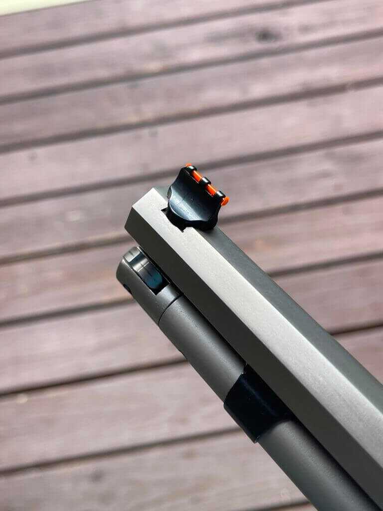 Taylor & Company Alaskan Takedown – The Ultimate Lever Gun Taylor and Company Alaskan front sight