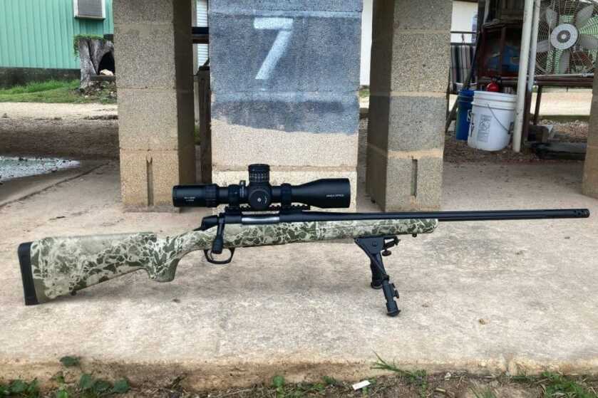 Testing the CASCADE XT, CVA's Precision Rifle CVA Cascade XT at the range