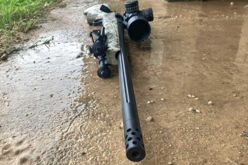 Testing the CASCADE XT, CVA's Precision Rifle CVA Cascade XT muzzle brake