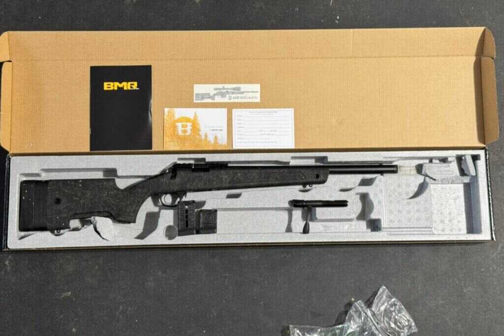 Bergara BMR-X Steel in the box