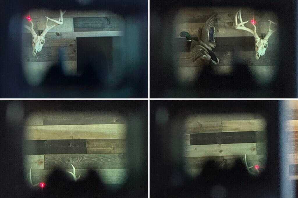 4 photos taken through FastFire E