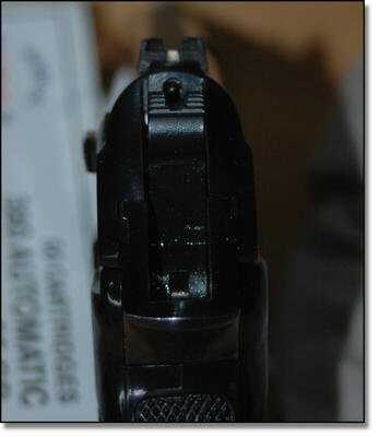 The Walther’s sights are far superior to the Ruger’s; however, this is a close-in gun. In reality, you will most likely be point shooting. The Walther’s sights are far superior to the Ruger’s; however, this is a close-in gun. In reality, you will most likely be point shooting.