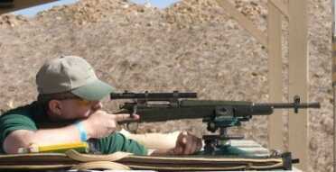 CRW_8573 The Pig Buster from Gibbs Rifle Co. are made from reactivated1903A3 Springfield drill rifles.