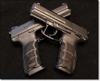 Heckler & Koch Pistol Shootout P30 vs. HK45