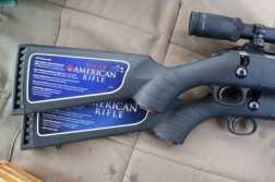 Ruger American Rifle .223 Standard & Compact – New Gun Review – SHOT Show 2014 Preview The Compact version of the American has an 18” barrel and a slightly shorter stock, for a 12.5 “ length of pull, from the trigger to the back of the stock, for smaller shooters.