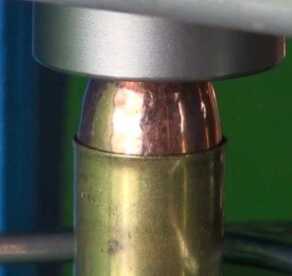 An Introduction to Reloading for Handguns The bullet is seated to an exact depth. This is a critical measurement.